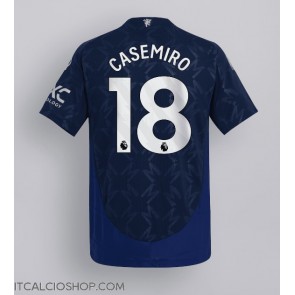 Manchester United Casemiro #18 Seconda Maglia 2024-25 Manica Corta